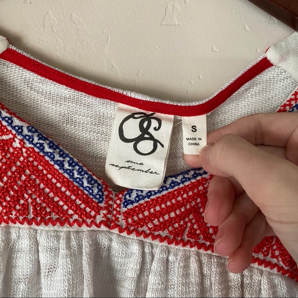 •SOLD• Anthropologie One September Evin Top - Picture 6 of 7